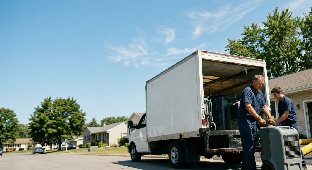 Water Damage Cleanup in La Porte City, IA near me